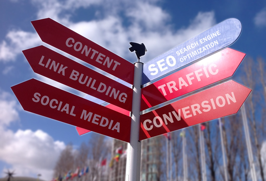 seo street sign services search engine optimization